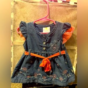 Cute dress denim